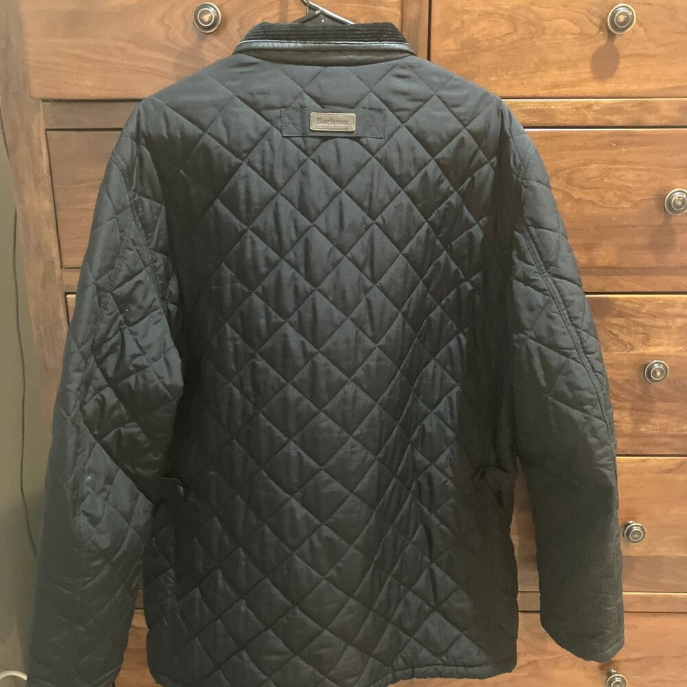 Barbour Devon Quilted Jacket Black XL - Picture 10 of 10